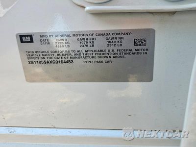 Zdjęcie 12 z 12 samochodu: 2016 CHEVROLET IMPALA LT VIN:2G1105SAXG9164453 - miniatura