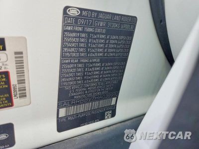 Zdjęcie 13 z 13 samochodu: 2017 LAND ROVER DISCOVERY HSE VIN:SALRRBBV7HA039992 - miniatura