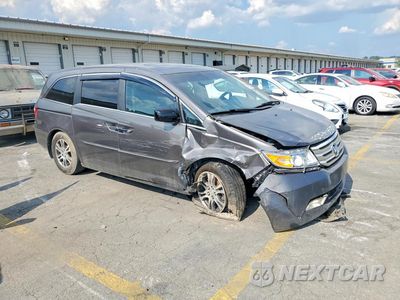 Czwarte zdjęcie samochodu z boku: 2012 HONDA ODYSSEY EXL VIN:5FNRL5H62CB052448 - miniatura