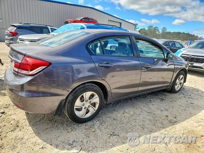 Trzecie zdjęcie samochodu z tyłu: 2015 HONDA CIVIC LX VIN:19XFB2F58FE051507 - miniatura