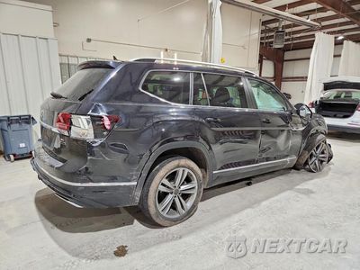 Trzecie zdjęcie samochodu z tyłu: 2019 VOLKSWAGEN ATLAS SEL VIN:1V2RR2CA2KC518480 - miniatura