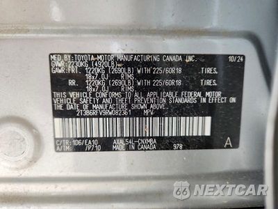 Zdjęcie 14 z 14 samochodu: 2024 TOYOTA RAV4 XLE PREMIUM VIN:2T3B6RFV9RW082351 - miniatura