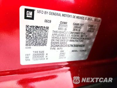 Zdjęcie 13 z 13 samochodu: 2019 CHEVROLET BLAZER 2LT VIN:3GNKBGRS7KS684824 - miniatura