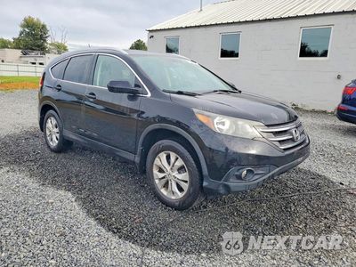 Czwarte zdjęcie samochodu z boku: 2014 HONDA CR-V EXL VIN:2HKRM4H74EH709612 - miniatura