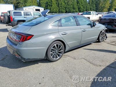 Trzecie zdjęcie samochodu z tyłu: 2020 HYUNDAI SONATA SEL PLUS VIN:5NPEJ4J29LH049456 - miniatura