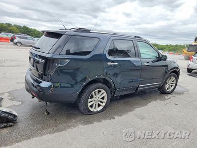 Trzecie zdjęcie samochodu z tyłu: 2015 FORD EXPLORER XLT VIN:1FM5K8D83FGA30734 - miniatura