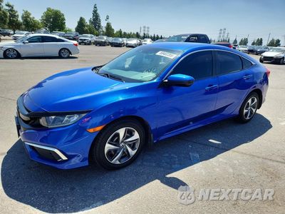 2019 HONDA CIVIC LX 2HGFC2F65KH520395 - główne zdjęcie licytacji z USA - miniatura