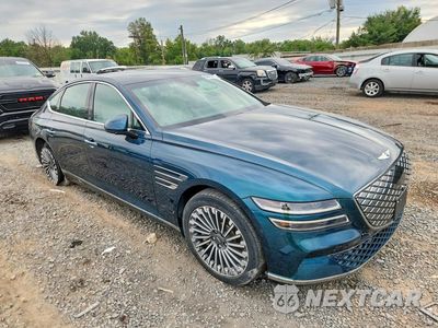 Czwarte zdjęcie samochodu z boku: 2023 GENESIS ELECTRIFIED G80 BASE VIN:KMTGE4S16PU005818 - miniatura