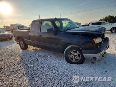 Czwarte zdjęcie samochodu z boku: 2004 CHEVROLET SILVERADO C1500 VIN:2GCEC19TX41227027 - miniatura