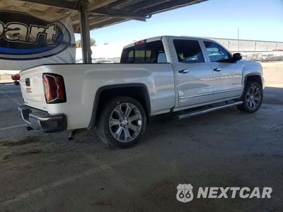 Trzecie zdjęcie samochodu z tyłu: 2018 GMC SIERRA K1500 SLT VIN:3GTU2NEC9JG290425 - miniatura