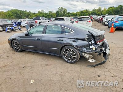 Drugie zdjęcie samochodu z przodu: 2021 HYUNDAI SONATA N LINE VIN:5NPEK4JC4MH114138 - miniatura