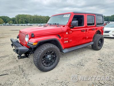2021 JEEP WRANGLER UNLIMITED SAHARA 1C4HJXEN5MW564839 - główne zdjęcie licytacji z USA - miniatura