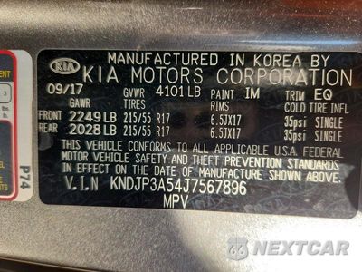 Zdjęcie 13 z 13 samochodu: 2018 KIA SOUL + VIN:KNDJP3A54J7567896 - miniatura