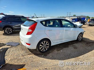 Trzecie zdjęcie samochodu z tyłu: 2016 HYUNDAI ACCENT SPORT VIN:KMHCU5AE3GU249934 - miniatura