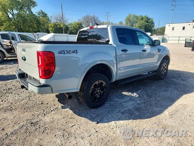 Trzecie zdjęcie samochodu z tyłu: 2021 FORD RANGER XL VIN:1FTER4FH0MLD02022 - miniatura