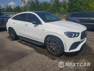 Czwarte zdjęcie samochodu z boku: 2023 MERCEDES-BENZ GLE COUPE AMG 53 4MATIC VIN:4JGFD6BB9PA934304 - miniatura