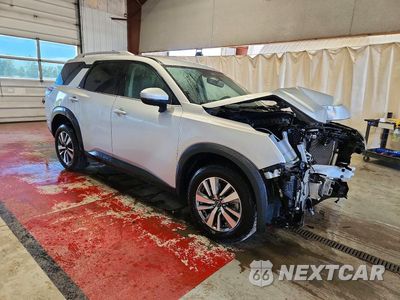 Czwarte zdjęcie samochodu z boku: 2025 NISSAN PATHFINDER SL VIN:5N1DR3CAXSC255474 - miniatura