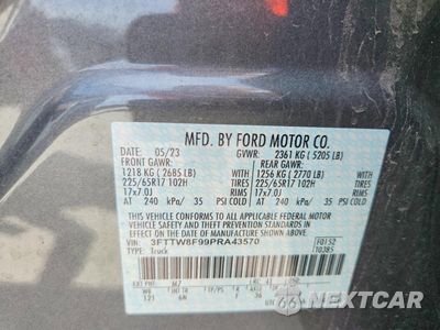 Zdjęcie 12 z 12 samochodu: 2023 FORD MAVERICK XL VIN:3FTTW8F99PRA43570 - miniatura