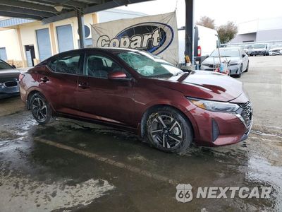 Czwarte zdjęcie samochodu z boku: 2025 NISSAN SENTRA SV VIN:3N1AB8CV6SY277896 - miniatura