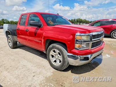 Czwarte zdjęcie samochodu z boku: 2014 CHEVROLET SILVERADO K1500 LT VIN:1GCVKREC9EZ413755 - miniatura