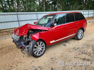 2017 LAND ROVER RANGE ROVER SUPERCHARGED SALGS2FE9HA370255 - główne zdjęcie licytacji z USA - miniatura