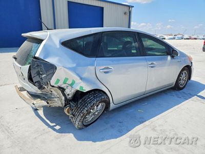 Trzecie zdjęcie samochodu z tyłu: 2014 TOYOTA PRIUS V THREE VIN:JTDZN3EU9EJ003714 - miniatura