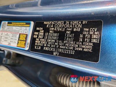 Zdjęcie 13 z 13 samochodu: 2024 KIA NIRO WIND VIN:KNDCR3L17R5122332 - miniatura