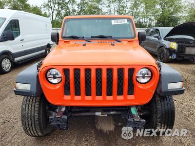 Piąte zdjęcie samochodu w środku: 2018 JEEP WRANGLER SPORT VIN:1C4GJXAN8JW223951 - miniatura