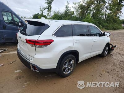 Trzecie zdjęcie samochodu z tyłu: 2018 TOYOTA HIGHLANDER LIMITED VIN:5TDDZRFH2JS832088 - miniatura