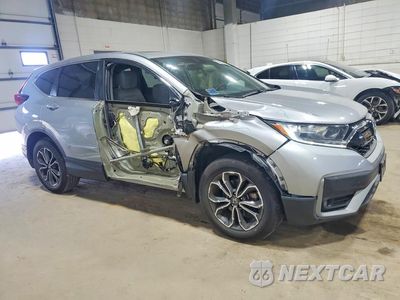 Czwarte zdjęcie samochodu z boku: 2022 HONDA CR-V EX VIN:2HKRW2H57NH632585 - miniatura