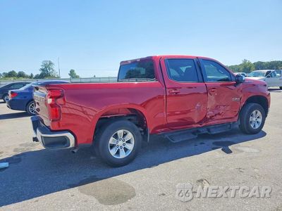 Trzecie zdjęcie samochodu z tyłu: 2021 CHEVROLET SILVERADO C1500 LT VIN:3GCPWCED7MG444374 - miniatura