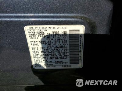 Zdjęcie 12 z 12 samochodu: 2011 INFINITI FX35 BASE VIN:JN8AS1MU1BM110461 - miniatura