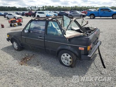 Drugie zdjęcie samochodu z przodu: 1986 VOLKSWAGEN CABRIOLET VIN:WVWCA0150GK003130 - miniatura