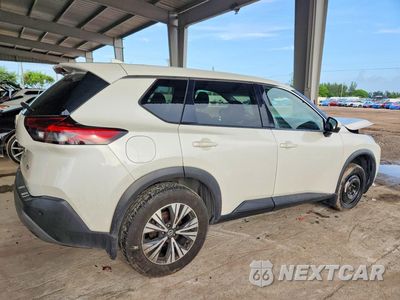 Trzecie zdjęcie samochodu z tyłu: 2021 NISSAN ROGUE SV VIN:5N1AT3BA5MC693005 - miniatura