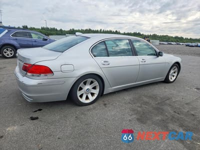 Trzecie zdjęcie samochodu z tyłu: 2006 BMW 750 LI VIN:WBAHN83516DT60015 - miniatura
