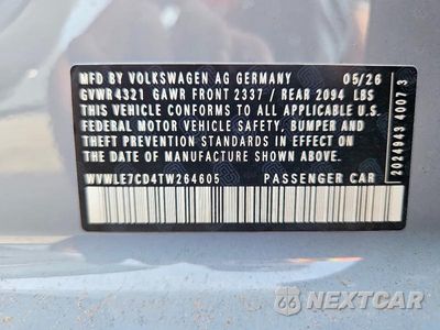 Zdjęcie 14 z 14 samochodu: 2026 VOLKSWAGEN GTI S VIN:WVWLE7CD4TW264605 - miniatura
