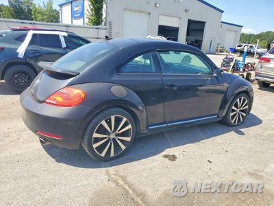 Trzecie zdjęcie samochodu z tyłu: 2012 VOLKSWAGEN BEETLE TURBO VIN:3VWVA7AT3CM630615 - miniatura