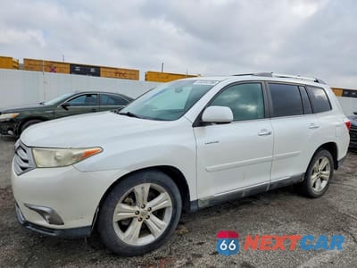 2012 TOYOTA HIGHLANDER LIMITED 5TDDK3EHXCS168788 - główne zdjęcie licytacji z USA - miniatura
