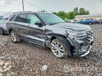 Czwarte zdjęcie samochodu z boku: 2025 FORD EXPLORER PLATINUM VIN:1FMWK8HC9SGB00184 - miniatura