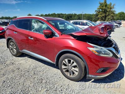 Czwarte zdjęcie samochodu z boku: 2018 NISSAN MURANO SL VIN:5N1AZ2MG2JN163293 - miniatura