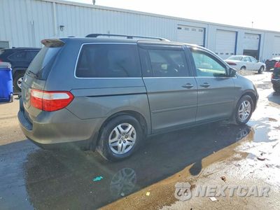 Trzecie zdjęcie samochodu z tyłu: 2007 HONDA ODYSSEY EXL VIN:5FNRL38737B142386 - miniatura