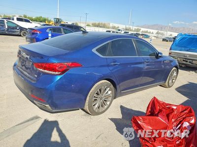 Trzecie zdjęcie samochodu z tyłu: 2017 GENESIS G80 3.8 VIN:KMHGN4JE9HU191953 - miniatura