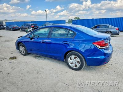 Drugie zdjęcie samochodu z przodu: 2013 HONDA CIVIC LX VIN:19XFB2F58DE052380 - miniatura