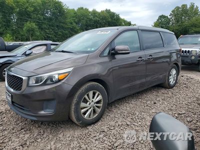 2016 KIA SEDONA LX KNDMB5C18G6126031 - główne zdjęcie licytacji z USA - miniatura
