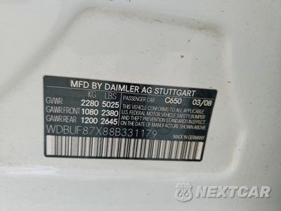Zdjęcie 12 z 12 samochodu: 2008 MERCEDES-BENZ E 350 4MATIC VIN:WDBUF87X88B331179 - miniatura