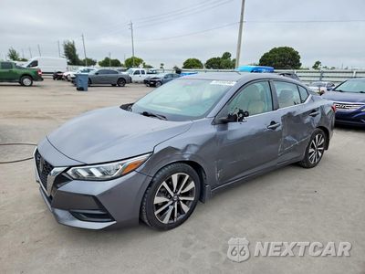 2021 NISSAN SENTRA SV 3N1AB8CV8MY206895 - główne zdjęcie licytacji z USA - miniatura