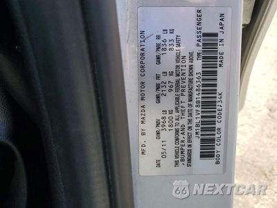Zdjęcie 13 z 13 samochodu: 2011 MAZDA 3 I VIN:JM1BL1VF8B1486363 - miniatura