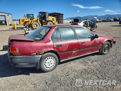 Trzecie zdjęcie samochodu z tyłu: 1992 HONDA ACCORD DX VIN:JHMCB7541NC041415 - miniatura