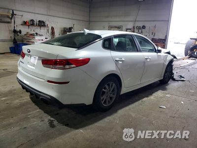 Trzecie zdjęcie samochodu z tyłu: 2019 KIA OPTIMA LX VIN:5XXGT4L39KG347735 - miniatura