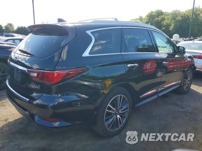Trzecie zdjęcie samochodu z tyłu: 2020 INFINITI QX60 SIGNATURE EDITION VIN:5N1DL0MM0LC547676 - miniatura